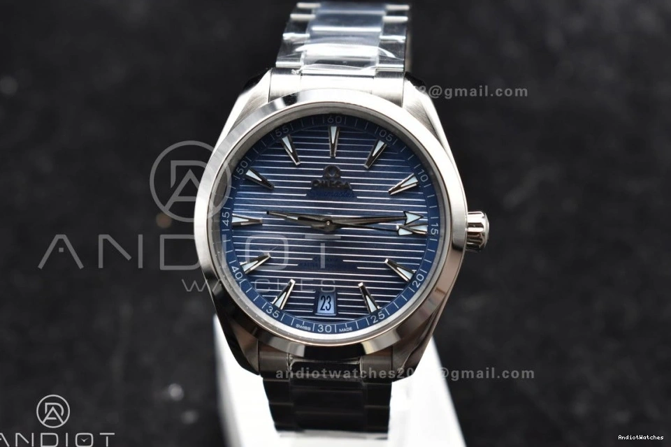 Attractive Best Summer Terra Clone Aqua VSF on 1:1 Stainless 41mm Bracelet 512 Edition A8900 Blue Super Dial 0223